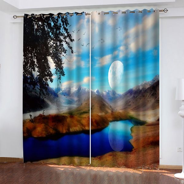 customized 3d blackout curtains living room bedroom blue scenery moon curtains 3d stereoscopic curtains
customized 3d blackout curtains living room bedroom blue scenery moon curtains 3d stereoscopic curtains