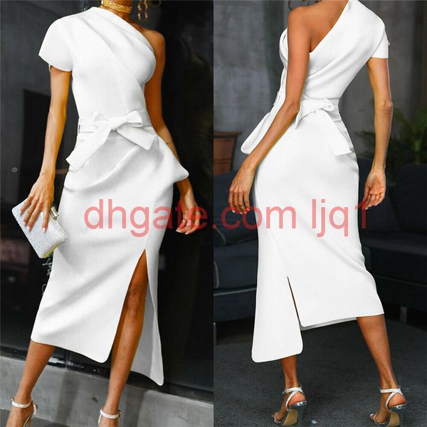 womens casual dresses bodycon one shoulder dress ladies party evening midi dresses robe femme robe longuebandage dress vestidos, Black;gray
womens casual dresses bodycon one shoulder dress ladies party evening midi dresses robe femme robe longuebandage dress vestidos, Black;gray