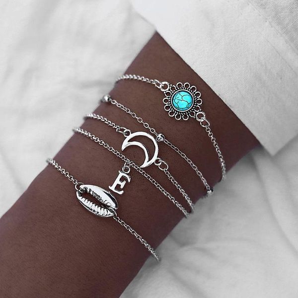 charm bracelets boho chic bohemia bracelet set green shell moon jewelry for women girls gifts 21cm long, 1 ( 5 pcs/set), Golden;silver
charm bracelets boho chic bohemia bracelet set green shell moon jewelry for women girls gifts 21cm long, 1 ( 5 pcs/set), Golden;silver