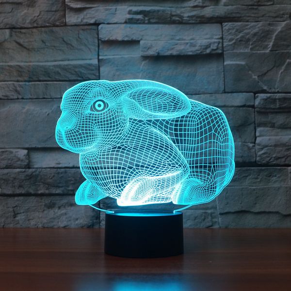 2021 new cute 3d animal rabbit multi-colors changing usb charge led lights for children's holiday gifts night lamp q4q0
2021 new cute 3d animal rabbit multi-colors changing usb charge led lights for children's holiday gifts night lamp q4q0