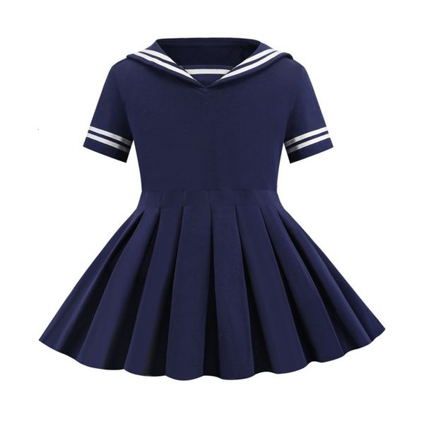 summer children's clothing spring 2020 / new girl's lapel navy collar college sle pleated drs, Red;yellow
summer children's clothing spring 2020 / new girl's lapel navy collar college sle pleated drs, Red;yellow