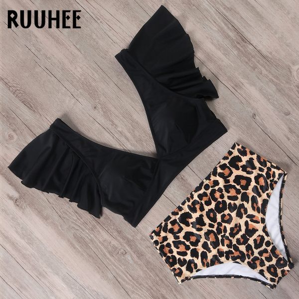 ruuhee ruffle bikini swimwear women swimsuit bikini set push up bathing suit high waist beachwear sport female biquini y200319, White;black
ruuhee ruffle bikini swimwear women swimsuit bikini set push up bathing suit high waist beachwear sport female biquini y200319, White;black