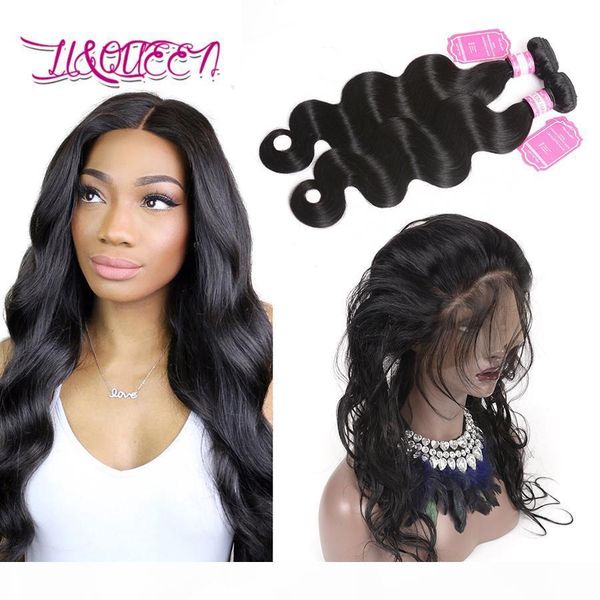 brazilian virgin hair body wave 360 lace frontal with bundles 2 bundles with lace frontal full head from li&queen, Black;brown
brazilian virgin hair body wave 360 lace frontal with bundles 2 bundles with lace frontal full head from li&queen, Black;brown