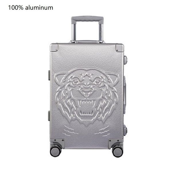 unique custom-made tiger king 20 inch % aluminum material can board spinner international brand travel suitcase lj201114
unique custom-made tiger king 20 inch % aluminum material can board spinner international brand travel suitcase lj201114