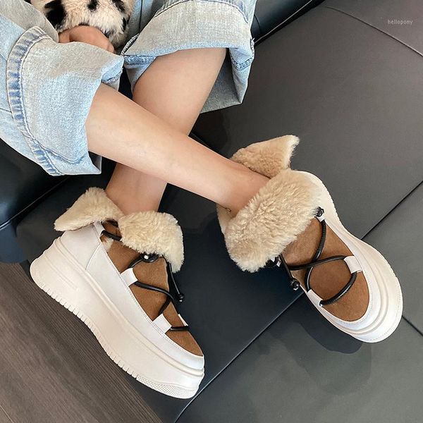 cross-tied genuine leather and fur snow boots black apricot high platform boots winter ladies fashion ankle1
cross-tied genuine leather and fur snow boots black apricot high platform boots winter ladies fashion ankle1