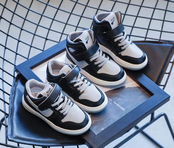 fashion new high-quality boys' basketball shoes all-match velcro comfortable and breathable sneakers casual shoes, Black
fashion new high-quality boys' basketball shoes all-match velcro comfortable and breathable sneakers casual shoes, Black