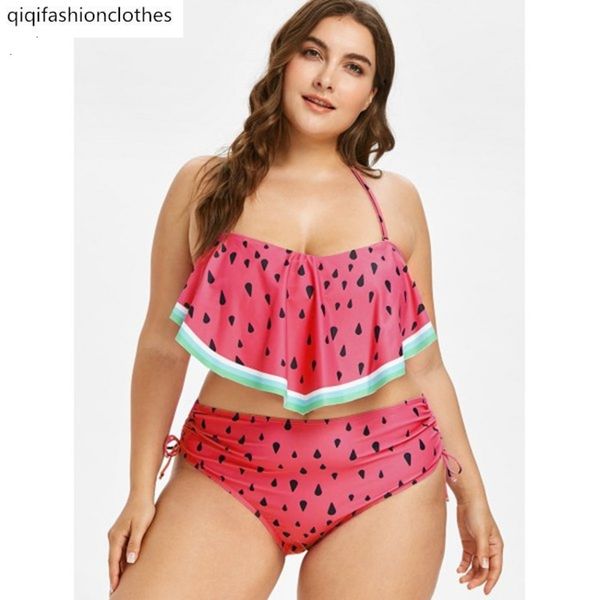 2019 single bikini big lotus leaf watermelon pattern high waist slim split swimsuit woman, White;black
2019 single bikini big lotus leaf watermelon pattern high waist slim split swimsuit woman, White;black