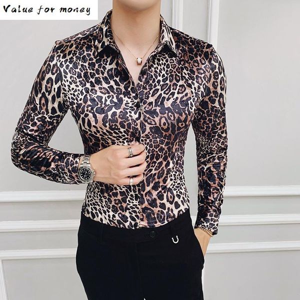 new shirts flannel 2020 party dress club outfits slim fit british clothes stylish shirts mens velvet leopard printed mens, White;black
new shirts flannel 2020 party dress club outfits slim fit british clothes stylish shirts mens velvet leopard printed mens, White;black