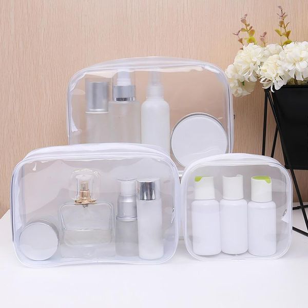 storage bags waterproof transparent pvc bath cosmetic bag women make up case travel zipper makeup beauty wash organizer toiletry kit
storage bags waterproof transparent pvc bath cosmetic bag women make up case travel zipper makeup beauty wash organizer toiletry kit