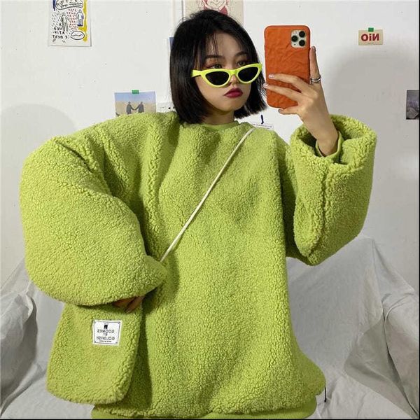 4xl oversize plus velvet winter hoodies women korean style harajuku outerwear sweet all match pullovers womens clothes, Black
4xl oversize plus velvet winter hoodies women korean style harajuku outerwear sweet all match pullovers womens clothes, Black