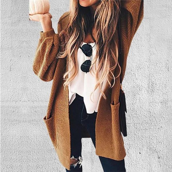 2020 autumn winter cardigan sweater women pockets long sleeve cardigan pull femme causal solid loose knitted sweater new1, White
2020 autumn winter cardigan sweater women pockets long sleeve cardigan pull femme causal solid loose knitted sweater new1, White