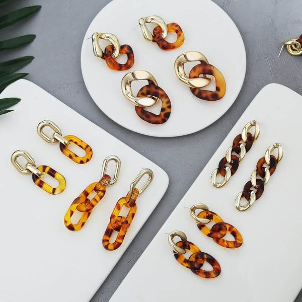 fashion vintage leopard pattern resin acrylic drop earrings for women trendy round oval geometric chain dangle earring jewelry, Silver
fashion vintage leopard pattern resin acrylic drop earrings for women trendy round oval geometric chain dangle earring jewelry, Silver