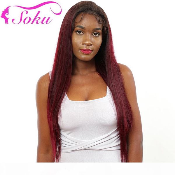 t1b 99j redwine lace front human hair wigs 150% density 13x4 brazilian straight ombre lace front wig pre plucked wig soku, Black;brown
t1b 99j redwine lace front human hair wigs 150% density 13x4 brazilian straight ombre lace front wig pre plucked wig soku, Black;brown