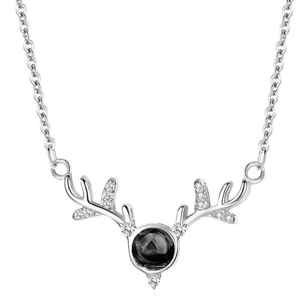 Deer Antler Necklace Clavicle Chain Pendant Necklace For Women Jewelry Gifts Pendant Accessories, Silver
Deer Antler Necklace Clavicle Chain Pendant Necklace For Women Jewelry Gifts Pendant Accessories, Silver