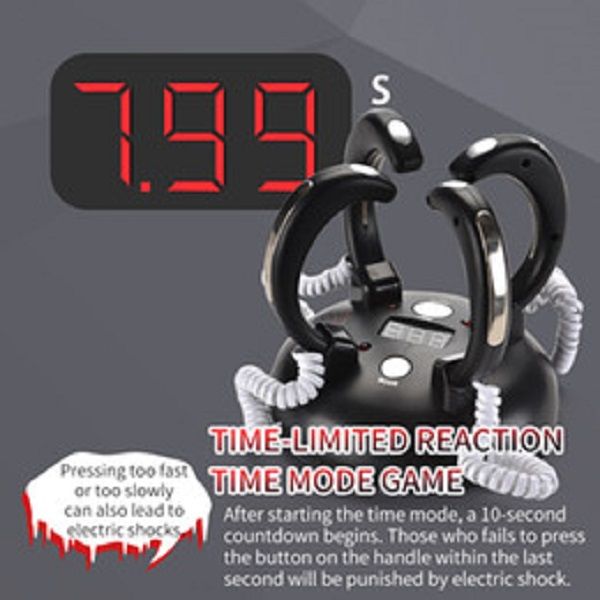 2020 novelty creative lucky game toy for kid dual modes interactive electric shock reaction tester toy
2020 novelty creative lucky game toy for kid dual modes interactive electric shock reaction tester toy