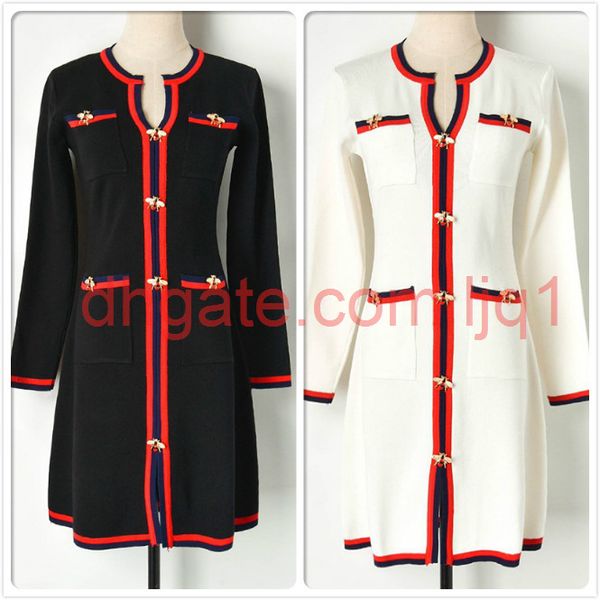 wholesale winter knitted dress for women casual women's fall embroidery dress elegant office business lady slim fit sweater dresses, Black;gray
wholesale winter knitted dress for women casual women's fall embroidery dress elegant office business lady slim fit sweater dresses, Black;gray