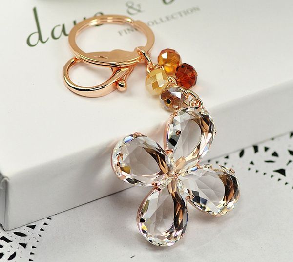 gold four leaf clover lucky silver charms color crystal elements women car keychain handbag decoration friend gift
gold four leaf clover lucky silver charms color crystal elements women car keychain handbag decoration friend gift