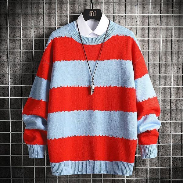 men's sweaters ursporttech mens striped sweater casual loog sleeve patchwork loose coat streetwear autumn pullover male fashion clothes, White;black
men's sweaters ursporttech mens striped sweater casual loog sleeve patchwork loose coat streetwear autumn pullover male fashion clothes, White;black