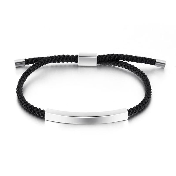 charm bracelets men's titanium steel stainless couple bracelet hand-woven rope, Golden;silver
charm bracelets men's titanium steel stainless couple bracelet hand-woven rope, Golden;silver