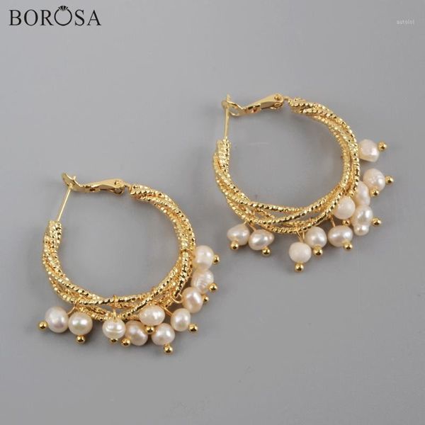borosa natural pearl earring white black pearl beads garland hoop earrings christmas earrings jewelry for women dropshipping1, Silver
borosa natural pearl earring white black pearl beads garland hoop earrings christmas earrings jewelry for women dropshipping1, Silver