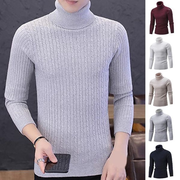 men winter spring high neck turtleneck warm sweater slim fit knitted pullover knitwear1, White;black
men winter spring high neck turtleneck warm sweater slim fit knitted pullover knitwear1, White;black
