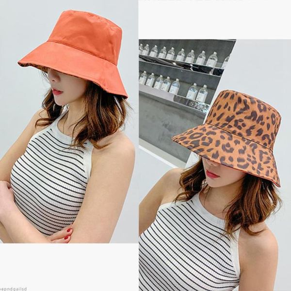 new leopard panama hat women japanese double-sided sunshade bucket hats female sun protection sunscreen caps wholesale, Blue;gray
new leopard panama hat women japanese double-sided sunshade bucket hats female sun protection sunscreen caps wholesale, Blue;gray