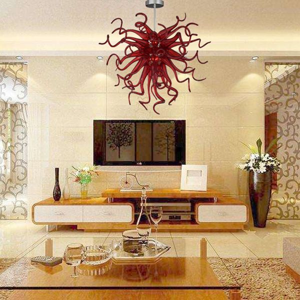 hand blown art foyer decorative glass material modern red chandelier murano customized indoor lighting for villa deco
hand blown art foyer decorative glass material modern red chandelier murano customized indoor lighting for villa deco