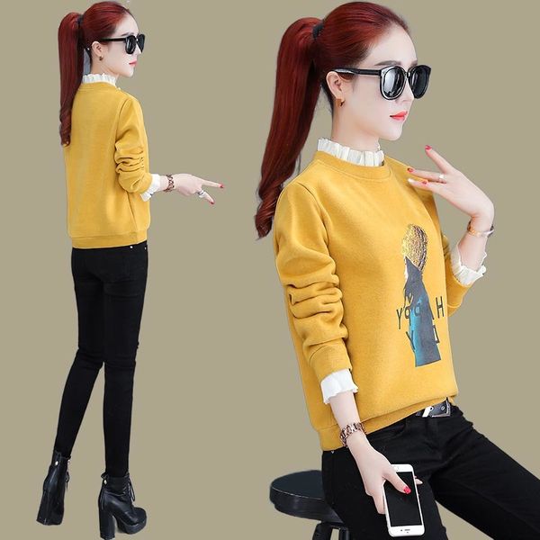 thickened sweater 2020 new autumn winter small women's fashion casual top, Black
thickened sweater 2020 new autumn winter small women's fashion casual top, Black