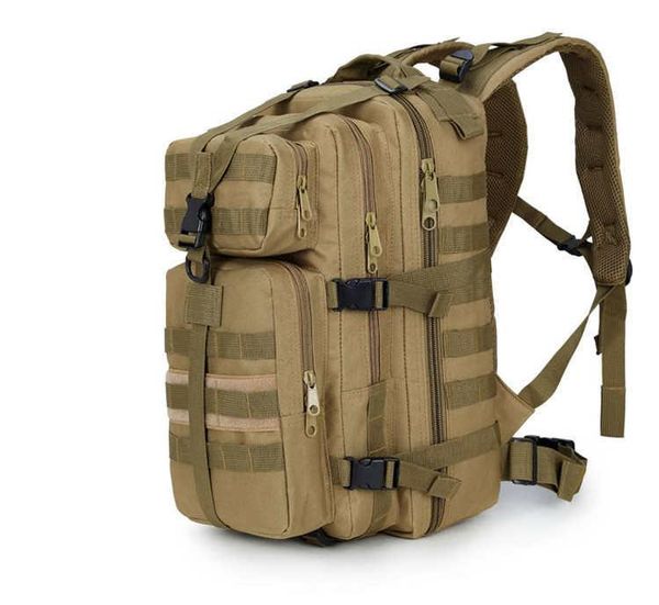 a tactical assault pack backpack waterproof bug out bag small outdoor hiking camping hunting rucksack sport
a tactical assault pack backpack waterproof bug out bag small outdoor hiking camping hunting rucksack sport