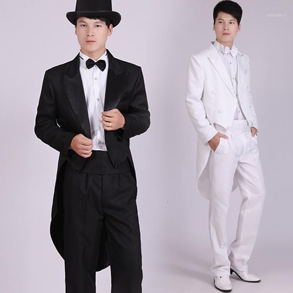 men's suits & blazers black tuxedo dress jazz christmas magic show clothing wedding suit tailcoat mens and white1, White;black
men's suits & blazers black tuxedo dress jazz christmas magic show clothing wedding suit tailcoat mens and white1, White;black