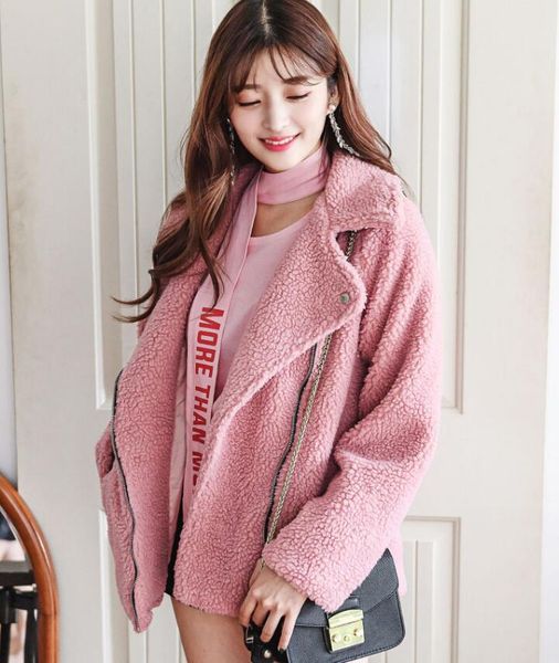 ladies fashion faux lamb velvet jacket coat fluffy coat women european and american popular wool faux fur coats, Black;white
ladies fashion faux lamb velvet jacket coat fluffy coat women european and american popular wool faux fur coats, Black;white