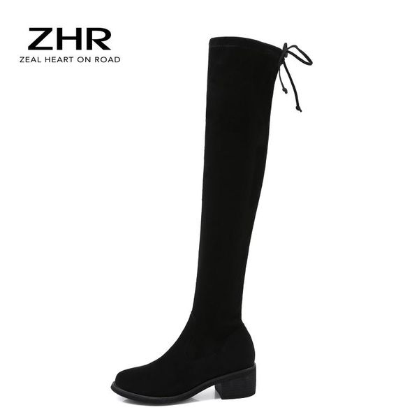 boots 2021 slim stretch knee high platform winter women long shoes sock over the, Black
boots 2021 slim stretch knee high platform winter women long shoes sock over the, Black