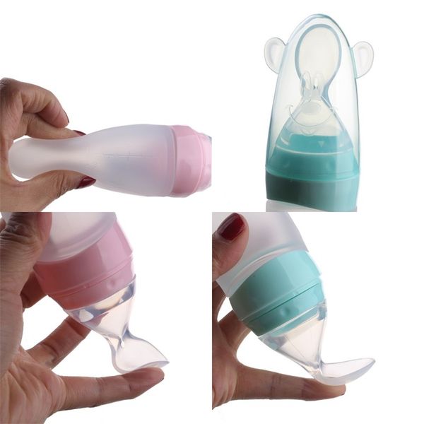 90ml baby squeezing feeding spoon silicone training scoop food feeder safe tableware infant food supplement bottle 106 p2
90ml baby squeezing feeding spoon silicone training scoop food feeder safe tableware infant food supplement bottle 106 p2