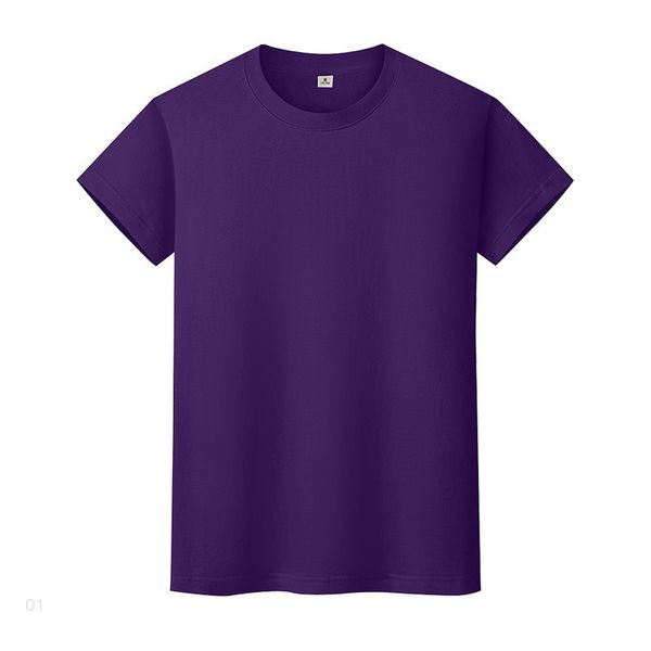 new round neck solid color t-shirt summer cotton bottoming shirt short-sleeved mens and womens half-sleeved yo3hi
new round neck solid color t-shirt summer cotton bottoming shirt short-sleeved mens and womens half-sleeved yo3hi