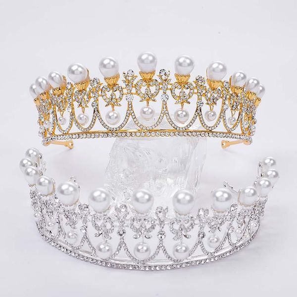 women fashion water drop pearl crown wedding bridal tiaras and crown hair accessories jewelry bh, Golden;silver
women fashion water drop pearl crown wedding bridal tiaras and crown hair accessories jewelry bh, Golden;silver