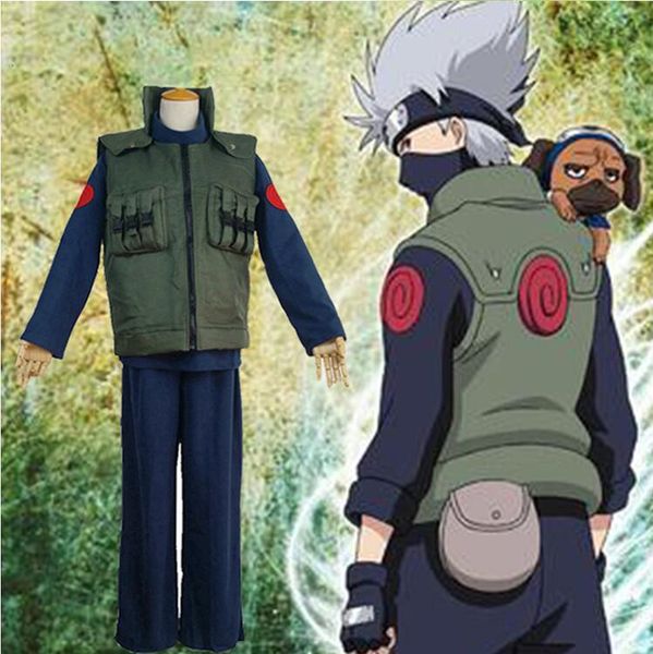 anime costumes new anime cosplay clothes costumes shinobi hatake kakashi green vest jacket party purim carnival cosplay costume, Black
anime costumes new anime cosplay clothes costumes shinobi hatake kakashi green vest jacket party purim carnival cosplay costume, Black
