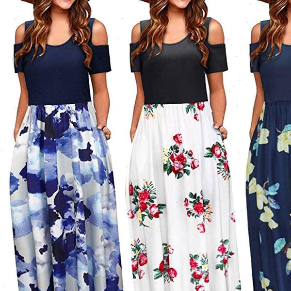 pocket dress women summer cold shoulder floral print elegant maxi long dress plus size ladies casual sundress big size, Black;gray
pocket dress women summer cold shoulder floral print elegant maxi long dress plus size ladies casual sundress big size, Black;gray