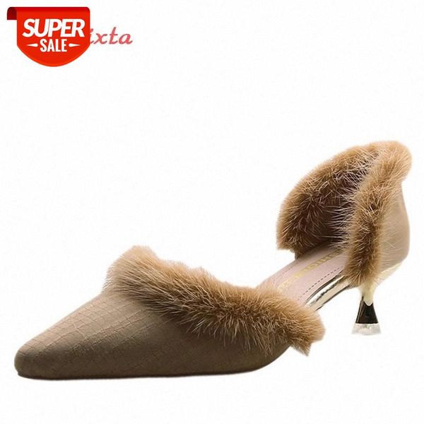 aphixta spring real fur women pumps casual office lady shoes pointed toe thin heel party shoes shallow elegant summer heels #2y4h
aphixta spring real fur women pumps casual office lady shoes pointed toe thin heel party shoes shallow elegant summer heels #2y4h