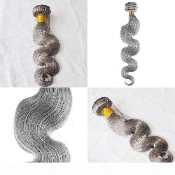 brazilian body wave silver grey hair extensions 100g piece human grey hair weave brazilian body wave gray blonde virgin hair extensions, Black
brazilian body wave silver grey hair extensions 100g piece human grey hair weave brazilian body wave gray blonde virgin hair extensions, Black