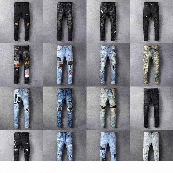 men distressed ripped skinny jeans fashion mens jeans slim motorcycle italian slim mens denim pants hip hop man trousers size s-2xl, Blue
men distressed ripped skinny jeans fashion mens jeans slim motorcycle italian slim mens denim pants hip hop man trousers size s-2xl, Blue