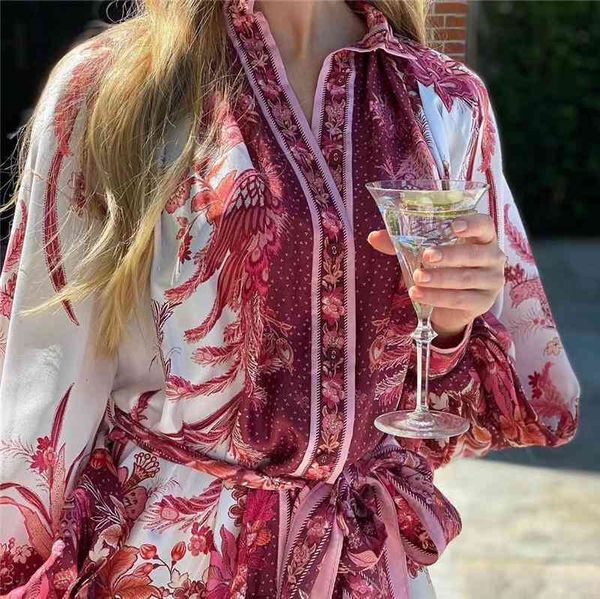 runway dresses early autumn red print single-row buckle belt lady lantern sleeve dress fashion show big brand debutante wind 20qm, Black
runway dresses early autumn red print single-row buckle belt lady lantern sleeve dress fashion show big brand debutante wind 20qm, Black