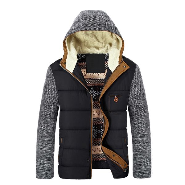 2020 winter coat men's warm parkas thick fleece cotton coats slim male jackets hooded coat mens brand clothing, Black
2020 winter coat men's warm parkas thick fleece cotton coats slim male jackets hooded coat mens brand clothing, Black