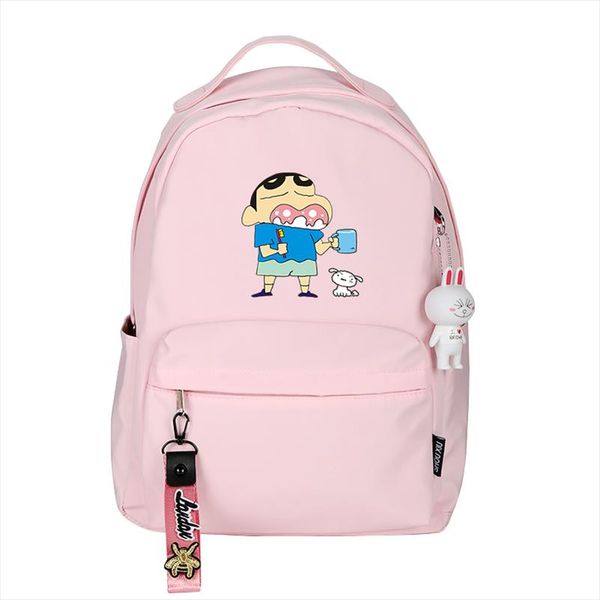 Crayon Shin chan Printing Backpack Kawaii Children School Bags Candy Color Women Cute Backpack Travel Ainme Bagpack
Crayon Shin chan Printing Backpack Kawaii Children School Bags Candy Color Women Cute Backpack Travel Ainme Bagpack