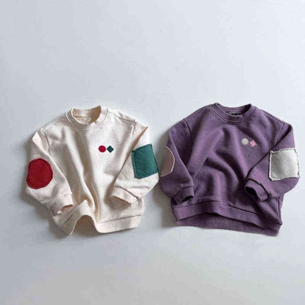 children's korean autumn new boys and girls' fashionable color casual sweater t-shirt fashion clothes g1224, Blue
children's korean autumn new boys and girls' fashionable color casual sweater t-shirt fashion clothes g1224, Blue