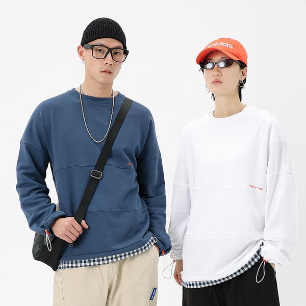 autumn fake male two-piece undershirt pullover printed letter loose couple's sweater sh5a, Black
autumn fake male two-piece undershirt pullover printed letter loose couple's sweater sh5a, Black