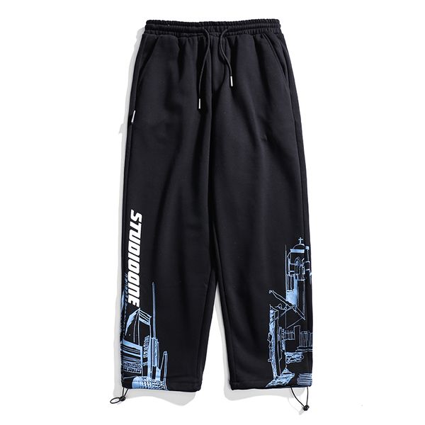 2021 new streetwear fashion casual pants men loose fit printed designer sweatpants hip hop joggers wide leg baggy trousers 73ki, Black
2021 new streetwear fashion casual pants men loose fit printed designer sweatpants hip hop joggers wide leg baggy trousers 73ki, Black