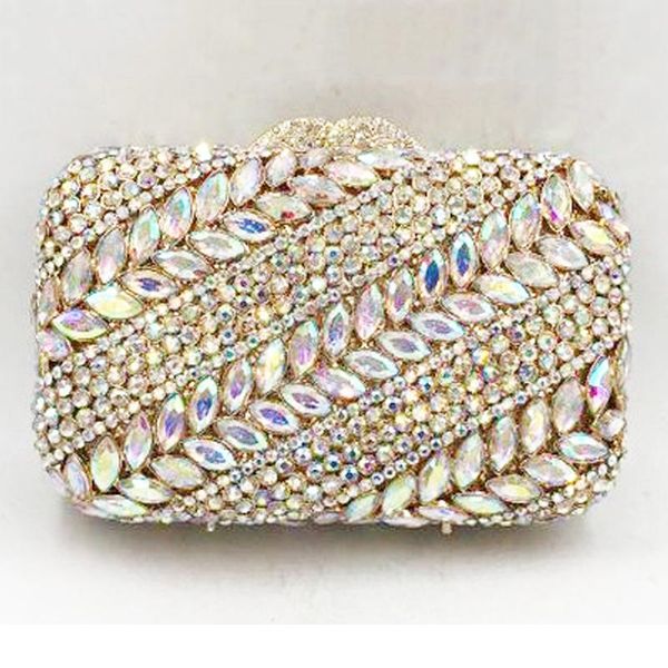 luxury ab crystal rhinestone crystal handbags women bags designer 2020 ladies wedding bridal clutches fashion female purses
luxury ab crystal rhinestone crystal handbags women bags designer 2020 ladies wedding bridal clutches fashion female purses