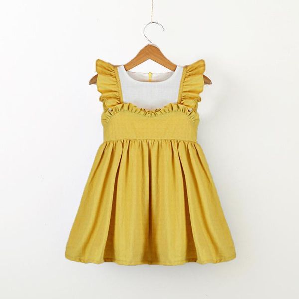 2021 spring new baby girl princess dress, summer casual color block sleeve round neck pleated one-piece1, Red;yellow
2021 spring new baby girl princess dress, summer casual color block sleeve round neck pleated one-piece1, Red;yellow