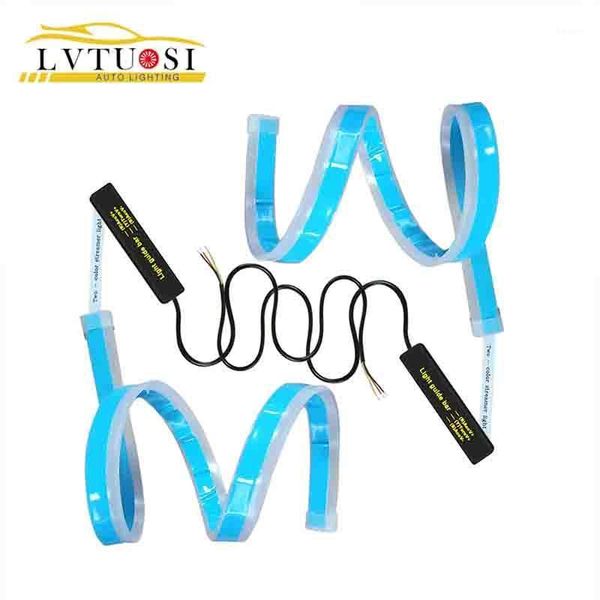 emergency lights lead 2pcs led car daytime running light universial flexible turn signal strip white to yellow color lamp bf1
emergency lights lead 2pcs led car daytime running light universial flexible turn signal strip white to yellow color lamp bf1