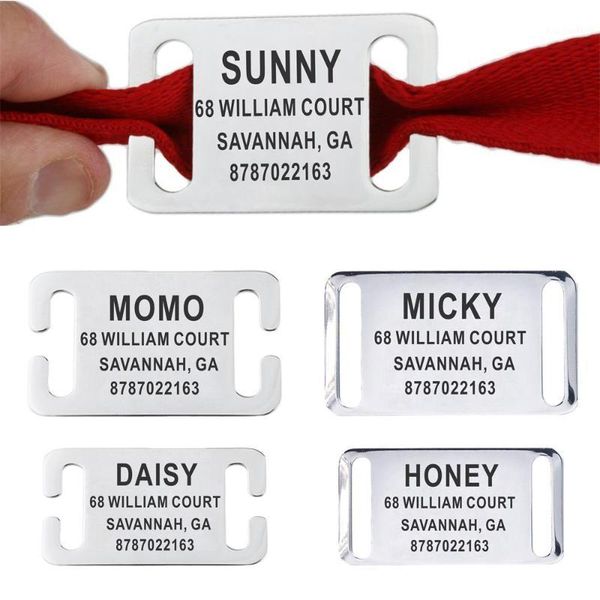 personalized pet id tag slide-on engraved stainless steel name tags collar accessories pendant for dog cat1
personalized pet id tag slide-on engraved stainless steel name tags collar accessories pendant for dog cat1